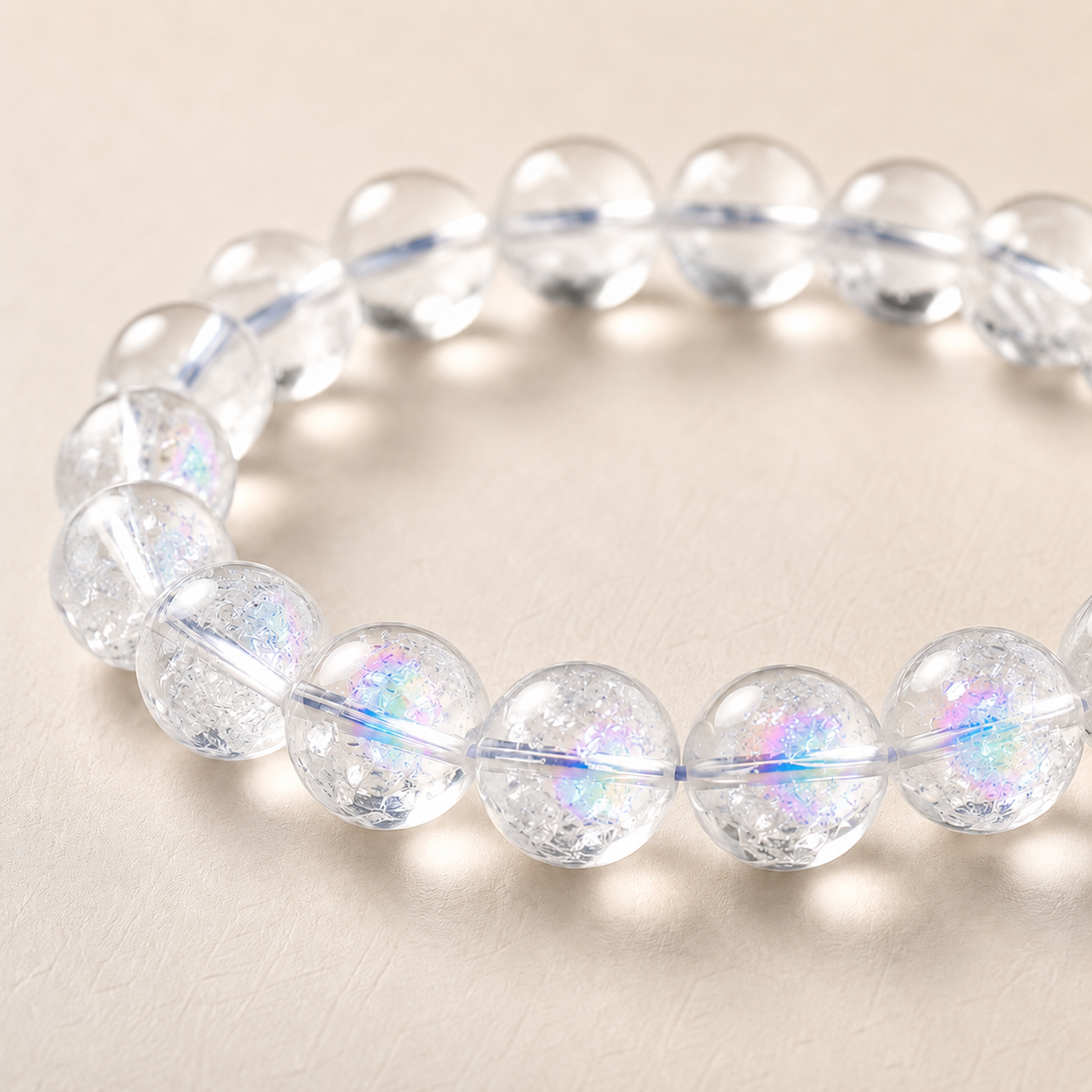 White Azeztulite Bracelet