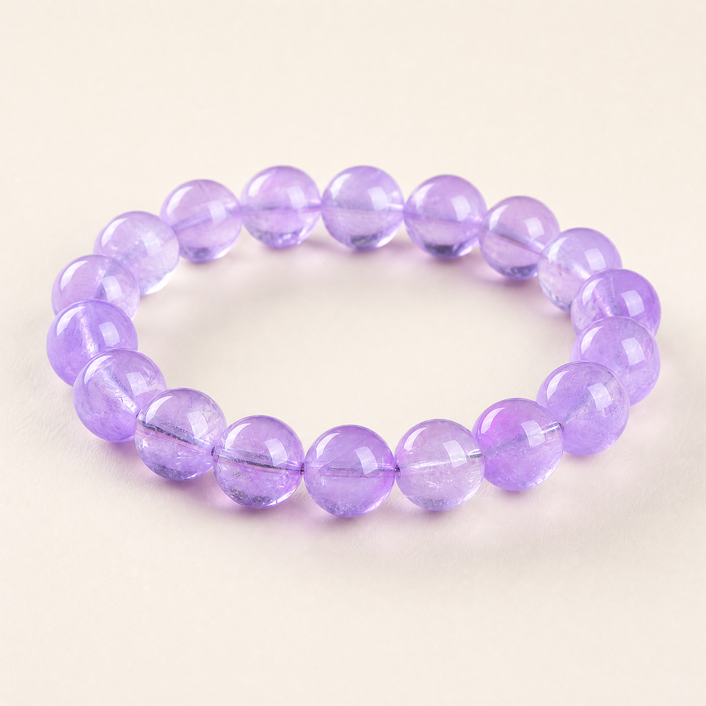 Lavender Amethyst Bracelet