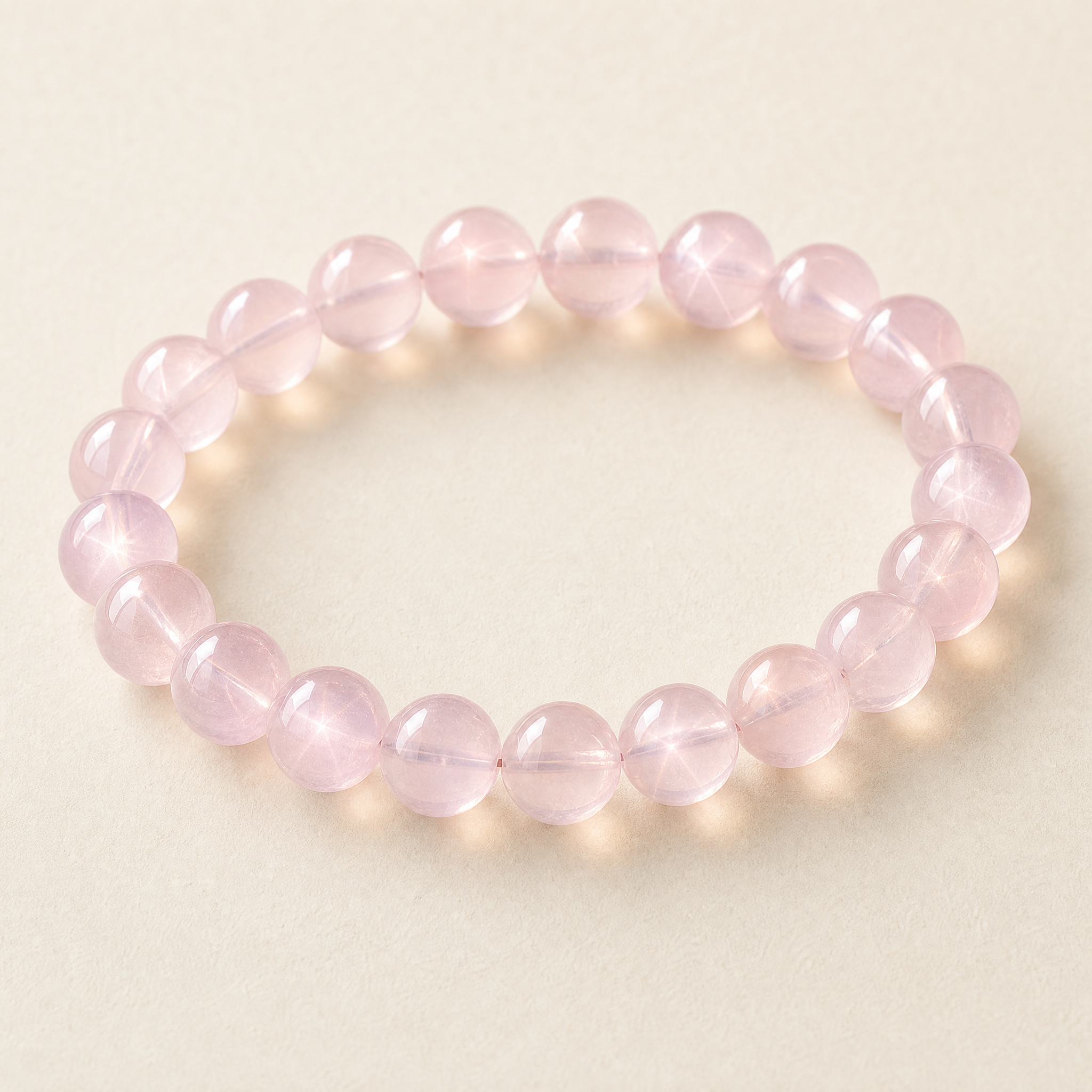 Mozambique Rose Quartz Bracelet