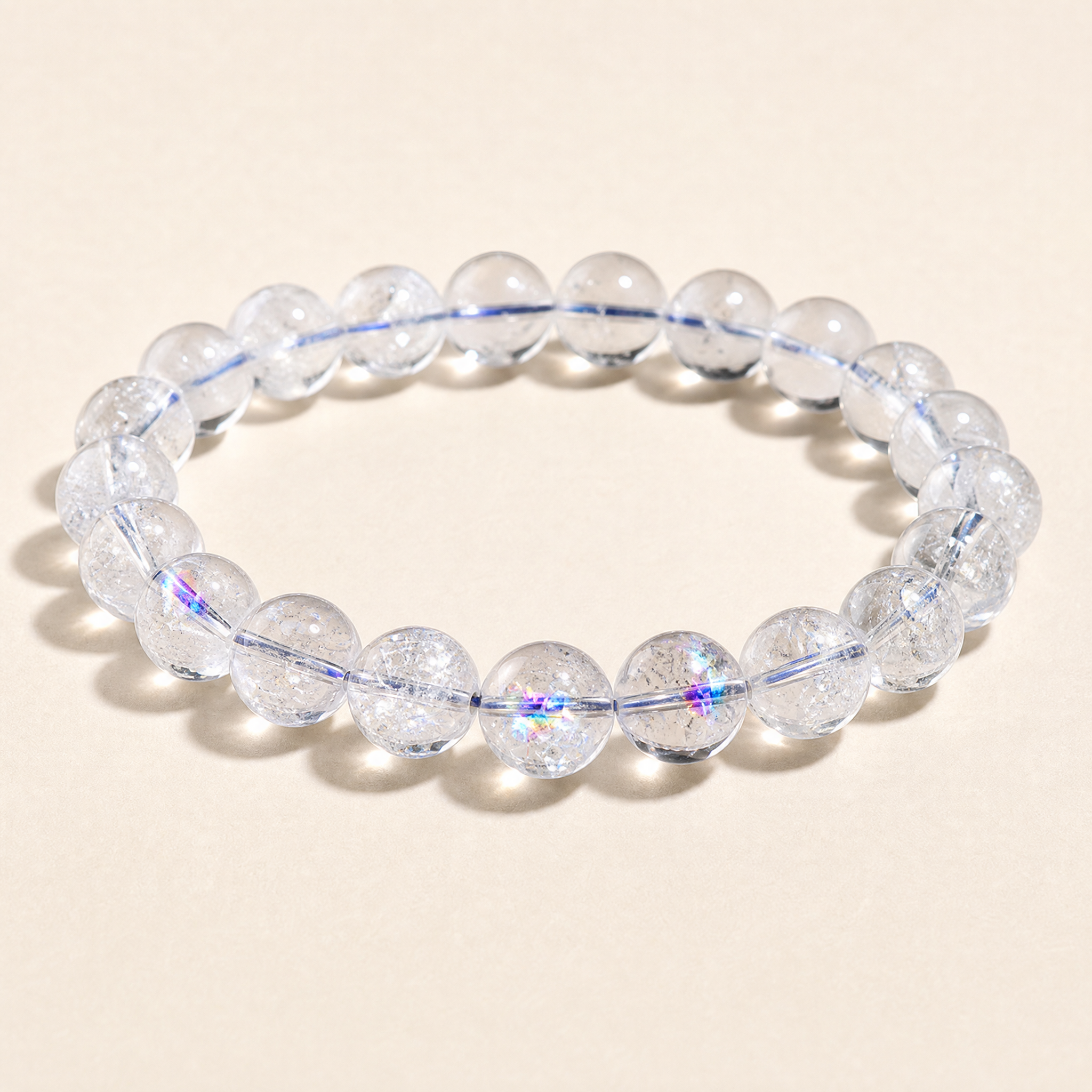 White Azeztulite Bracelet