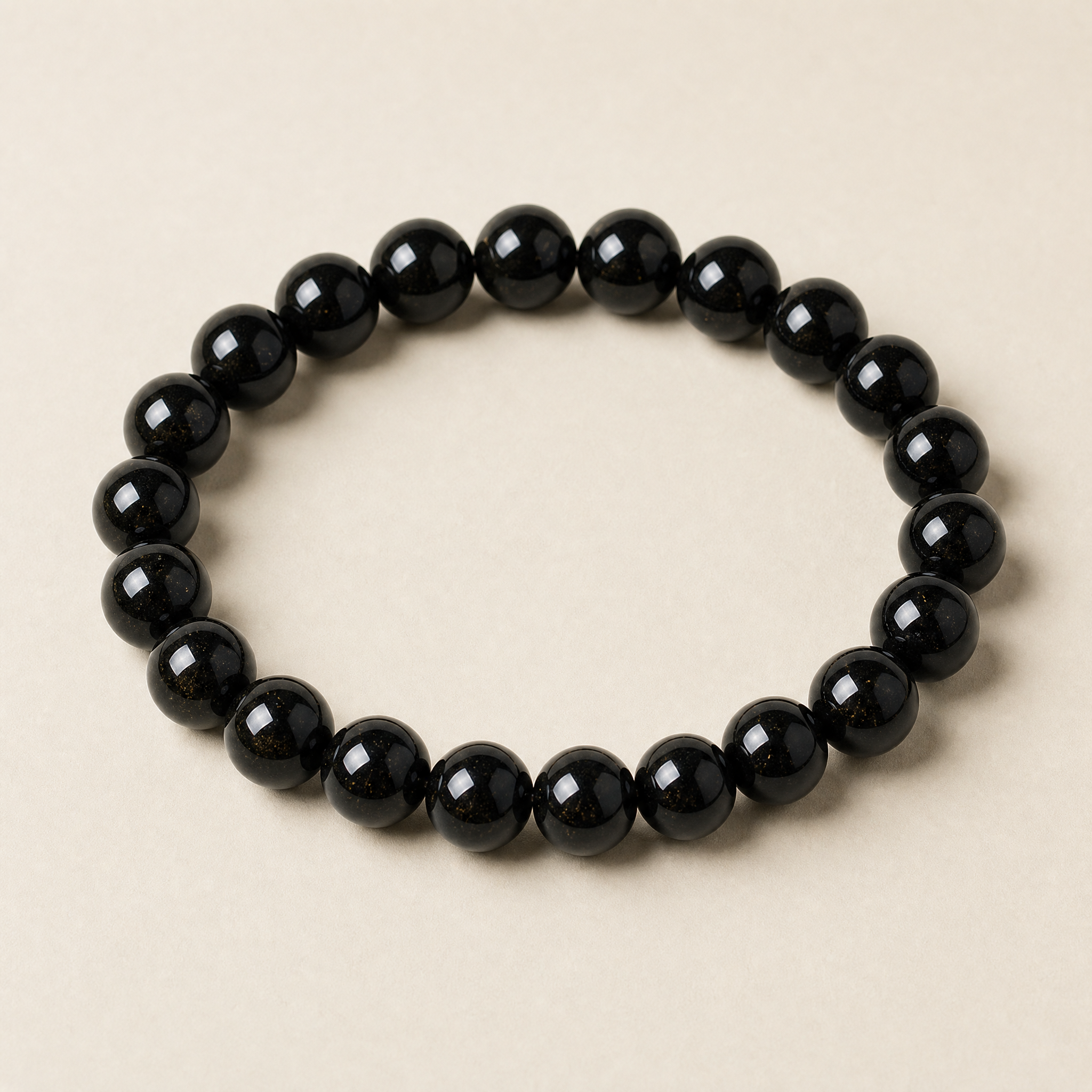 Black Gold Obsidian Bracelet