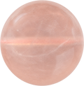 Grapefruit Madagascar Rose Quartz Bead