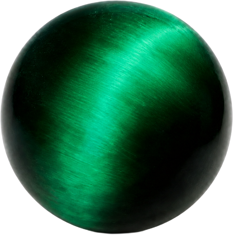 Green Tiger's Eye Bead