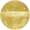 Lemon Yellow Azeztulite Bead