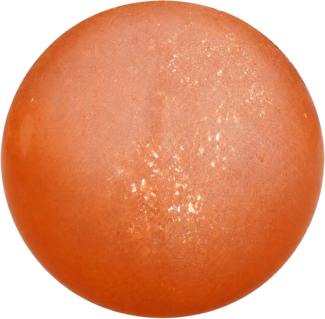 Orange Moonstone Bead