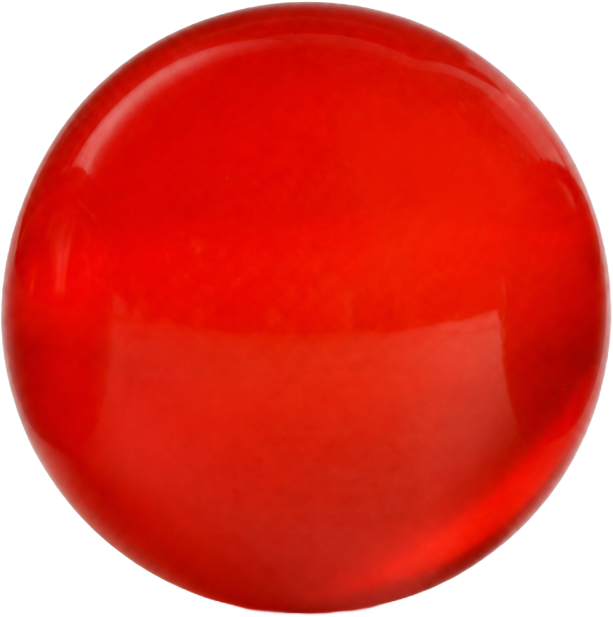 Red Agate Bead