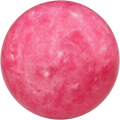 Red Rutilated Chalcedony Agate Bead