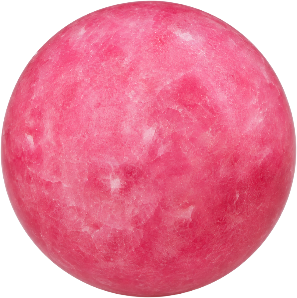 Red Rutilated Chalcedony Agate Bead