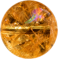 Yellow Azeztulite Bead