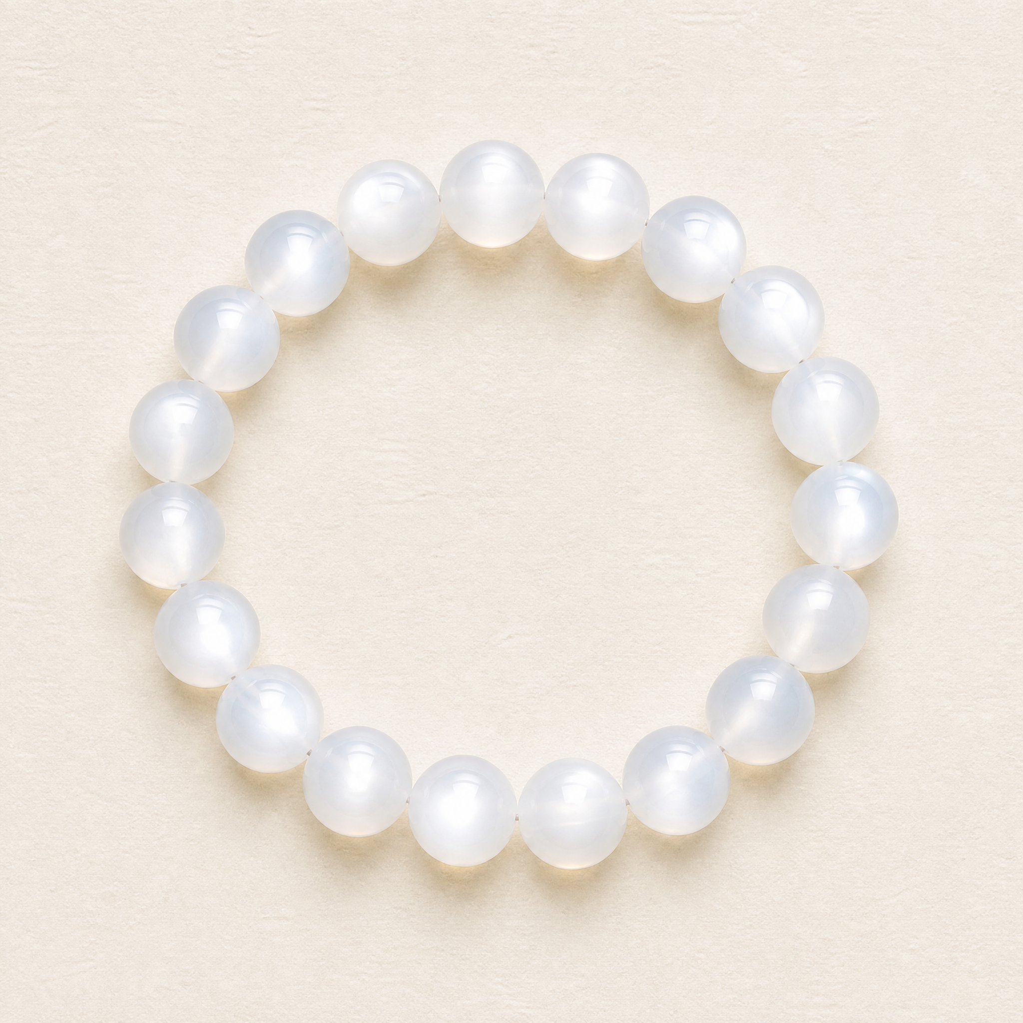 White Moonstone Bracelet