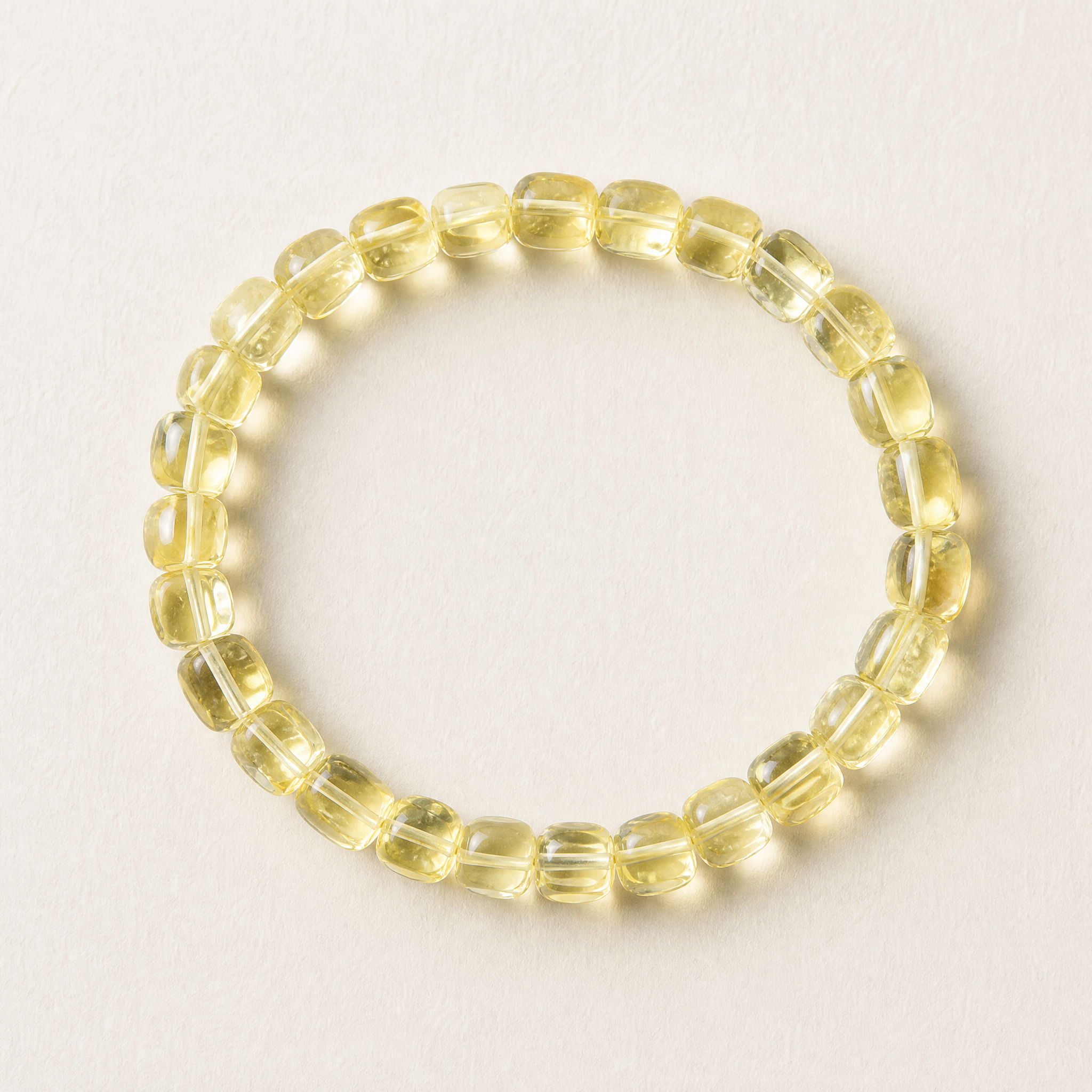 Citrine Candy Bean Bracelet